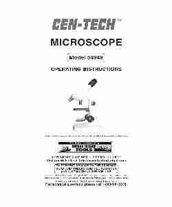 Harbor Freight Tools Microscope Magnifier 54949-page_pdf